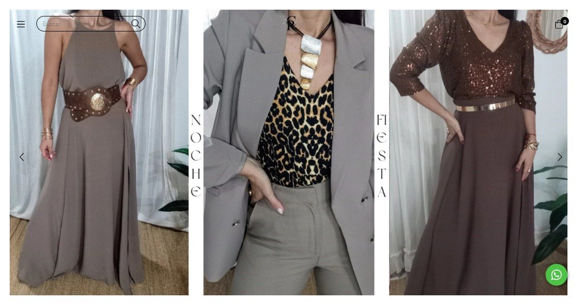 Como Reinas online store: shirts and blouses category banner